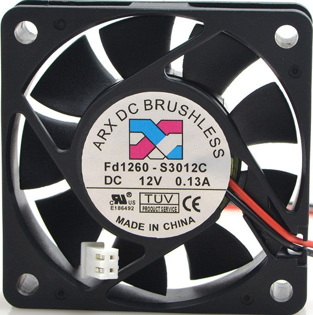 Y.S.TECH FD1260-S3012C 12V 0.13A 2wires cooling fan Y.S.TECH FD1260-S3012C 12V 0.13A 2wires cooling fan
